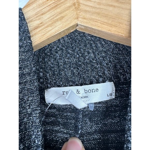 Rag & Bone Pullover Sweater sz Lg Charcoal Grey - Picture 2 of 6